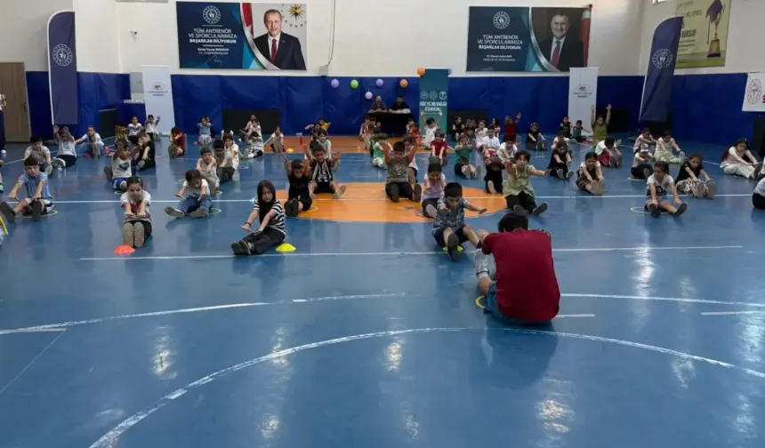 Cizre'de çocuklara sağlıklı yaşam eğitimi