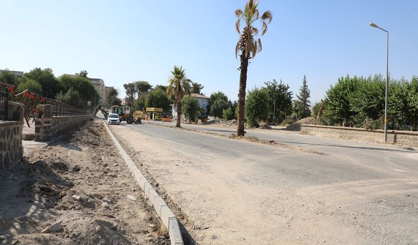 Cizre Belediyesi’nden Mahallelere Modern Cadde Projesi