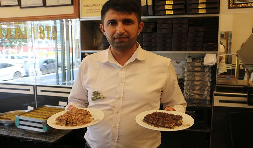 Soğuk baklava, yaz aylarında vatandaşların vazgeçilmezi oldu