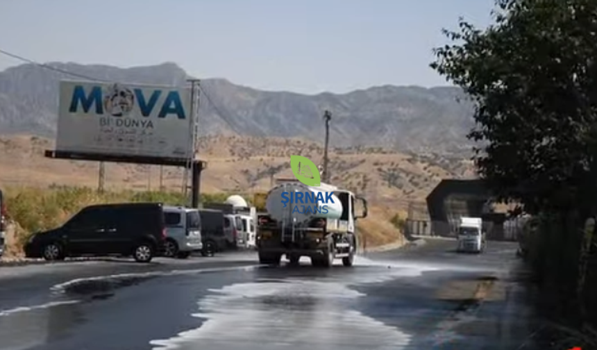 Habur Sınır Kapısı'nda Temizlik Seferberliği