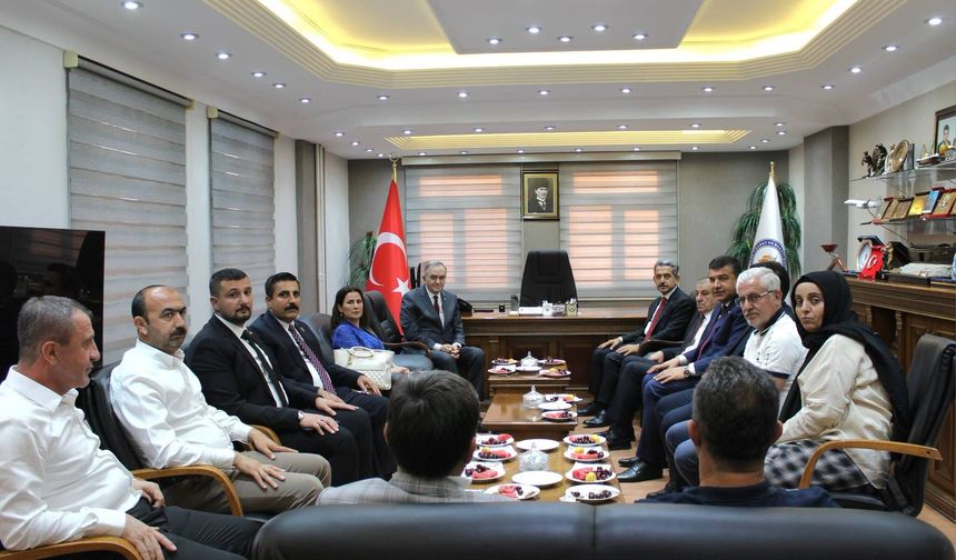 MHP Grup Başkanvekili Akçay’dan Şırnak TSO’ya Ziyaret