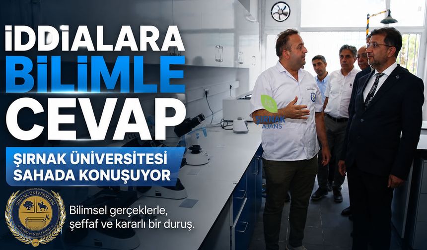 Şırnak'ta Bilimsel Araştırmalara Dev Yatırım