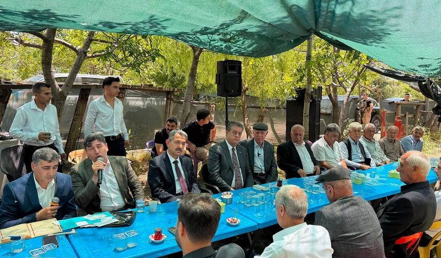 Vali Ekici, Sidar Ailesinin Mevlit Programına Katıldı