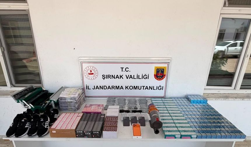 Şırnak'ta Milyonluk Kaçakçılık Operasyonu 56 Şüpheliye işlem