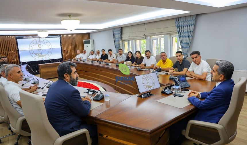 Vali Birol Ekici, Gazetecilerle Bir Araya Geldi