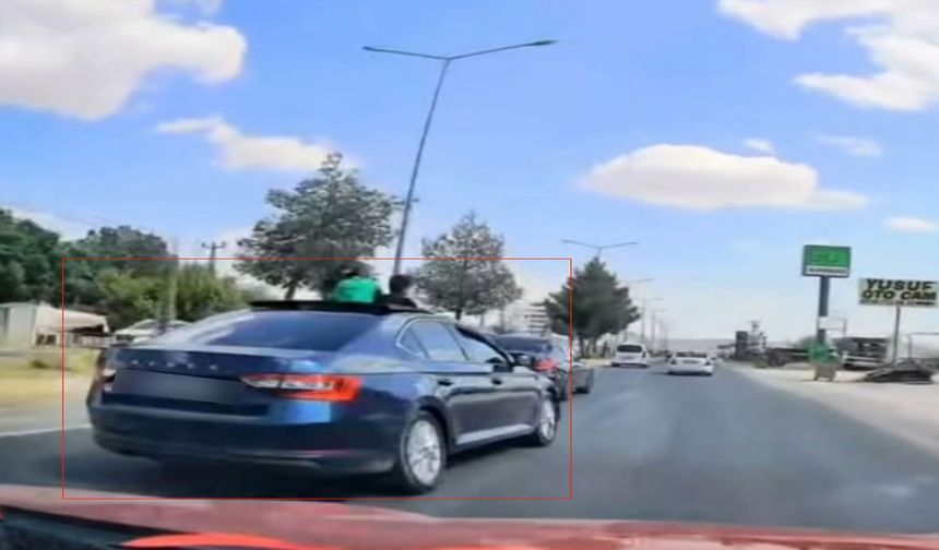 Trafiği tehlikeye atan sürücüye 111 bin lira ceza kesildi
