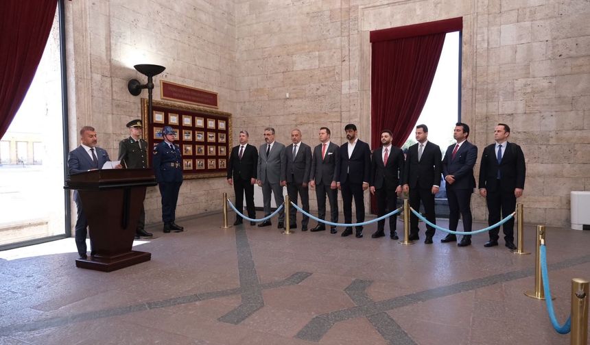 Güneydoğu ihracatçıları Anıtkabir’de