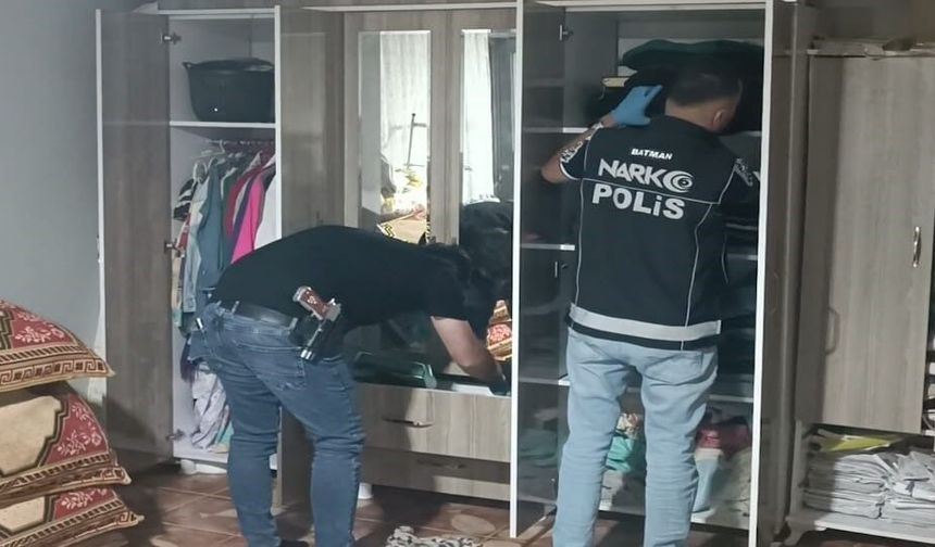 Batman'da operasyon: 5 tutuklama