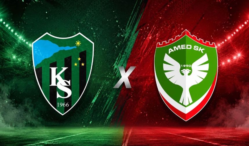Kocaelispor, Amedspor’u 2-0 mağlup etti