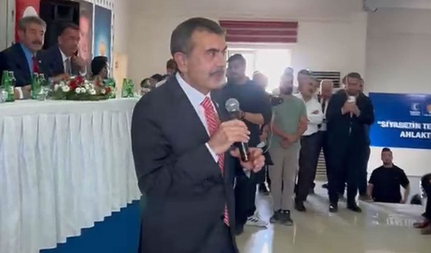 Bakan Tekin’den İdil’e Fen Lisesi müjdesi