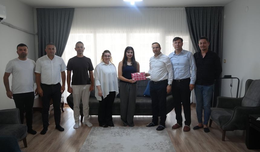 Cizre Kaymakamı Baycar’dan LGS başarısına ziyaret
