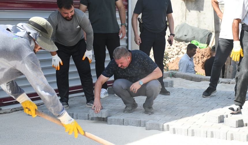 Başverimli’de hizmet mesaisi sahada sürüyor