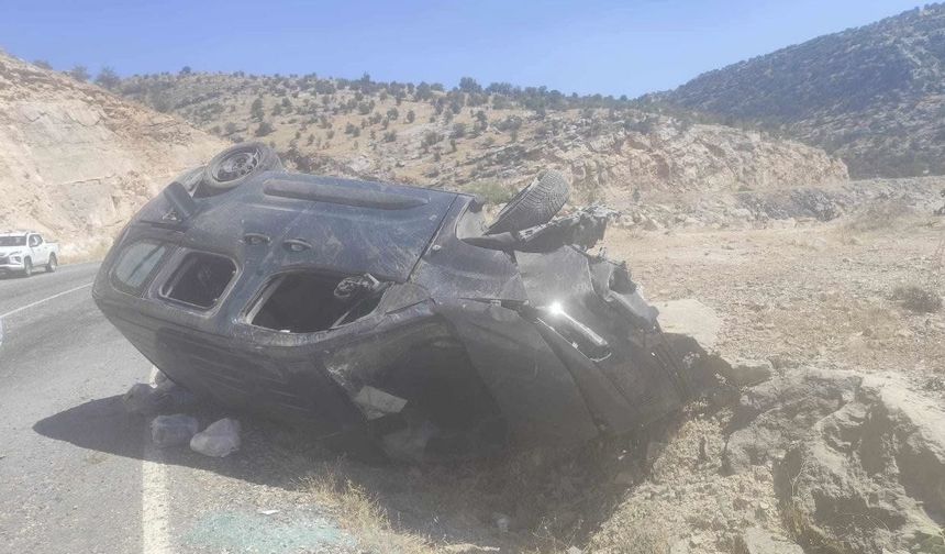 Trafik kazasınsa 2 kişi yaralandı