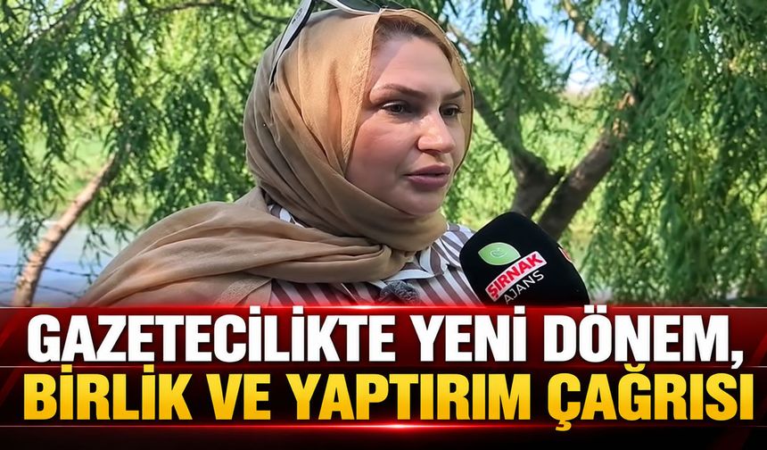 Gazetecilikte yeni dönem, birlik ve yaptırım çağrısı