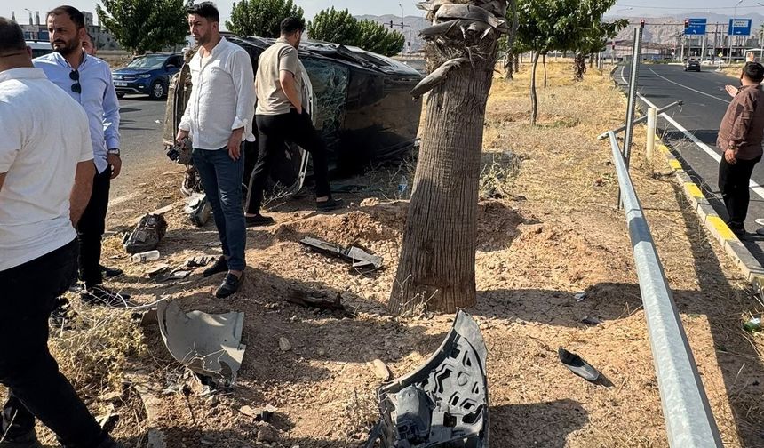 Cizre'de trafik kazası, 1 yaralı