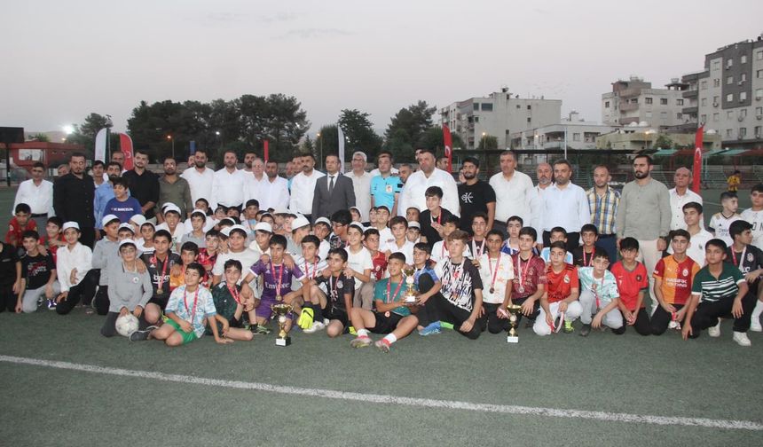 Cizre’de Kur’an kursları futbol turnuvası tamamlandı