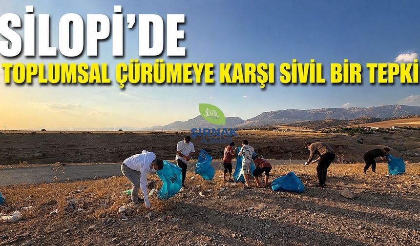 Çevre temizliğiyle toplumsal çürümeye dikkat çektiler