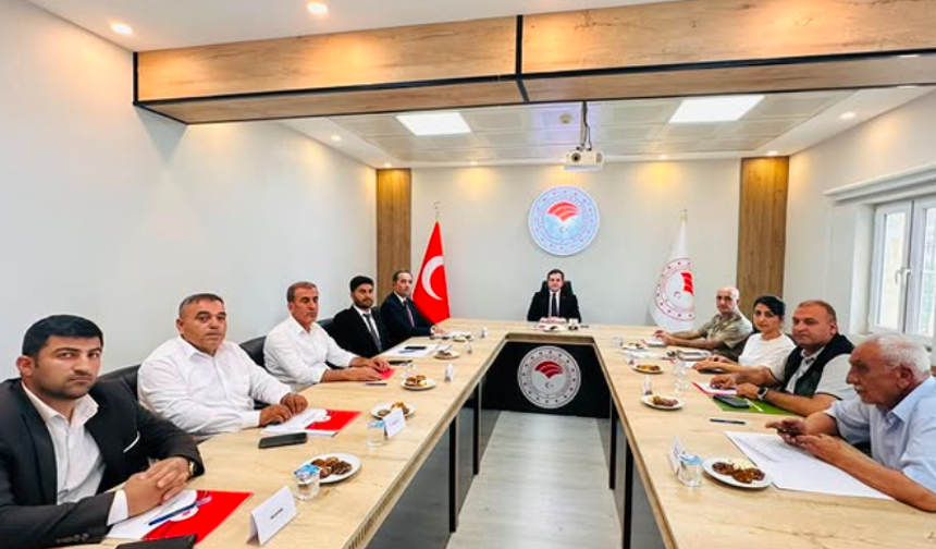 Şırnak’ta İl Mera Komisyon Toplantısı gerçekleştirildi