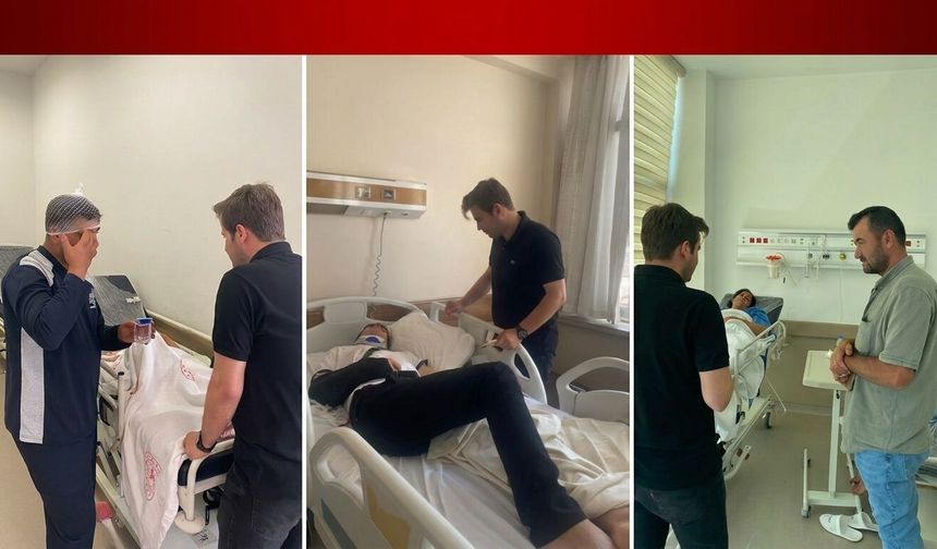 Kayseri’deki Kazada Şırnaklı Kaymakam Yaralıları Yalnız Bırakmadı