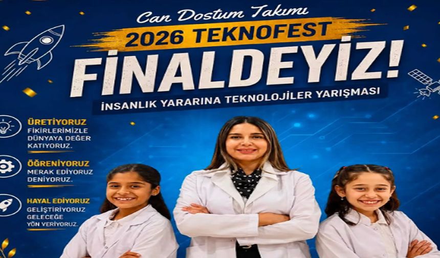 Cizre'nin Genç Mucitleri TEKNOFEST 2026 Finalinde
