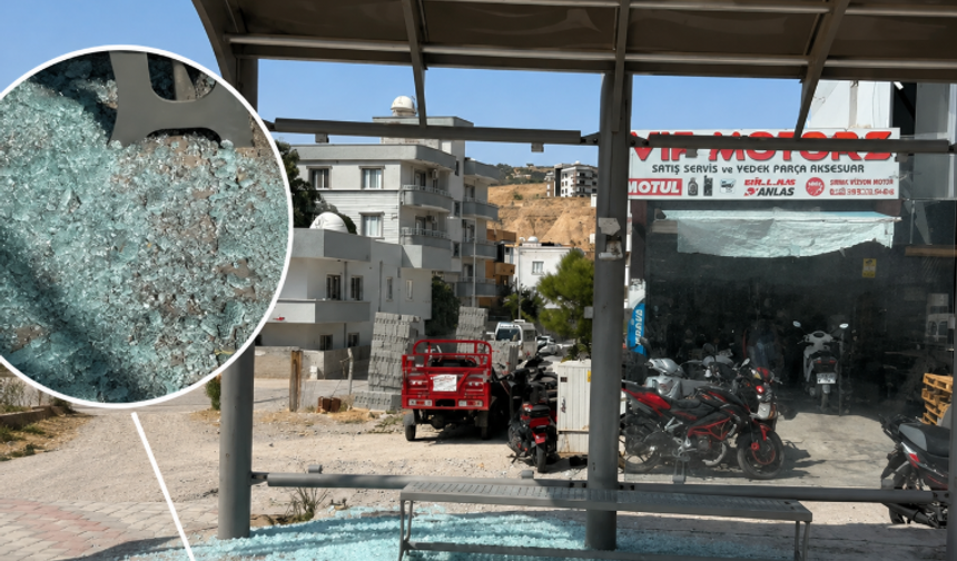 Cizre'de Bir Haftada İki Otobüs Durağına Saldırı