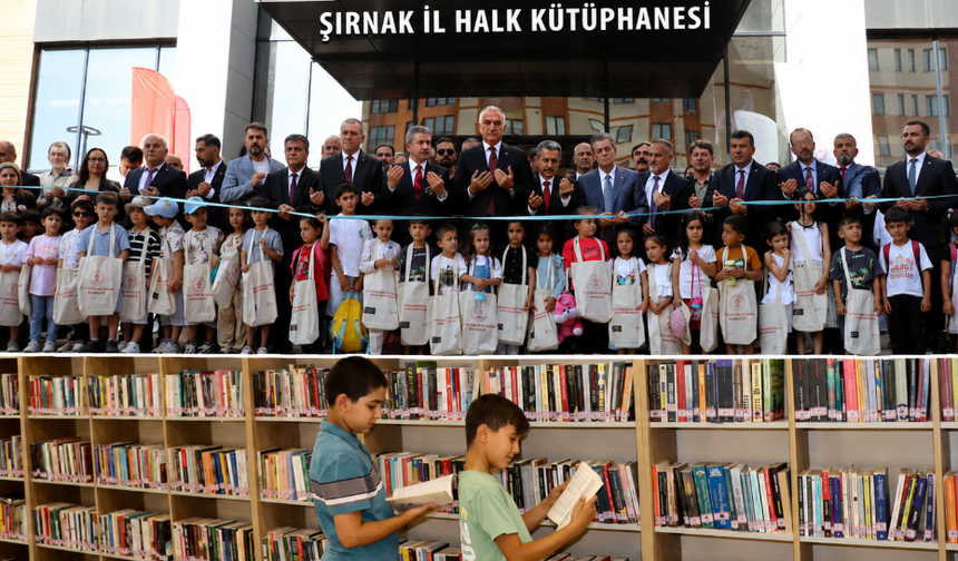 Bakan Ersoy’un Katılımıyla Şırnak’ta Modern Kütüphane Açıldı