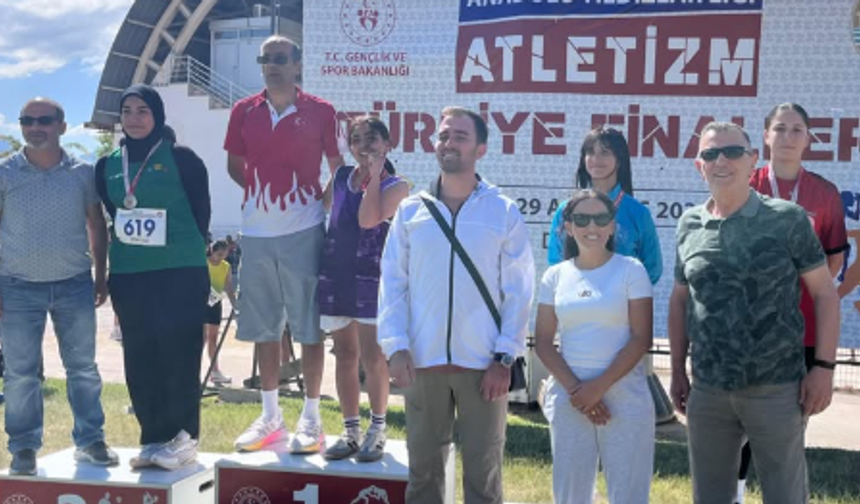 Şırnaklı Atlet Türkiye 4.’sü Olmayı Başardı
