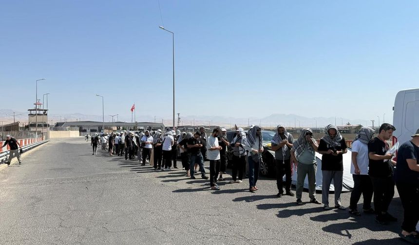 Habur’da Filistin Dayanışması, 400 Aktiviste Yemek Desteği