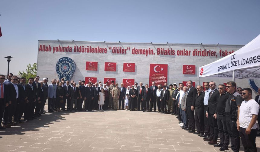 Şırnak’ta 26 Ağustos şehitleri anıldı