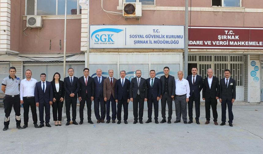 SGK’nın zirvesi Şırnak’ta