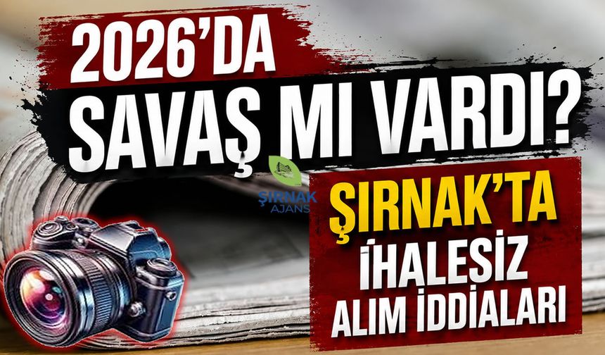 Şırnak’ta 8 ayda 3 bin 284 doğrudan temin “Bu alımlar incelensin”