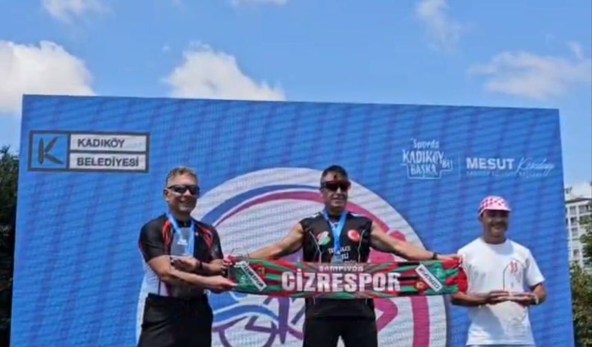 Triatlonda Zirve Cizreli Ramazan Değer'in Oldu