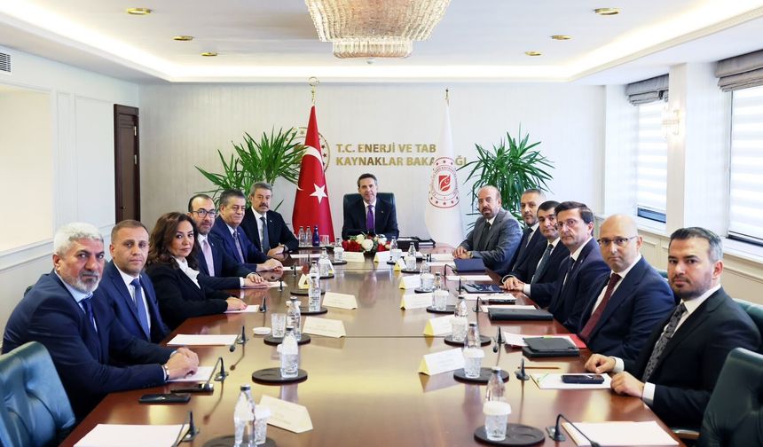 Şırnak’ın Enerji Geleceği Bakan Bayraktar ile Görüşüldü