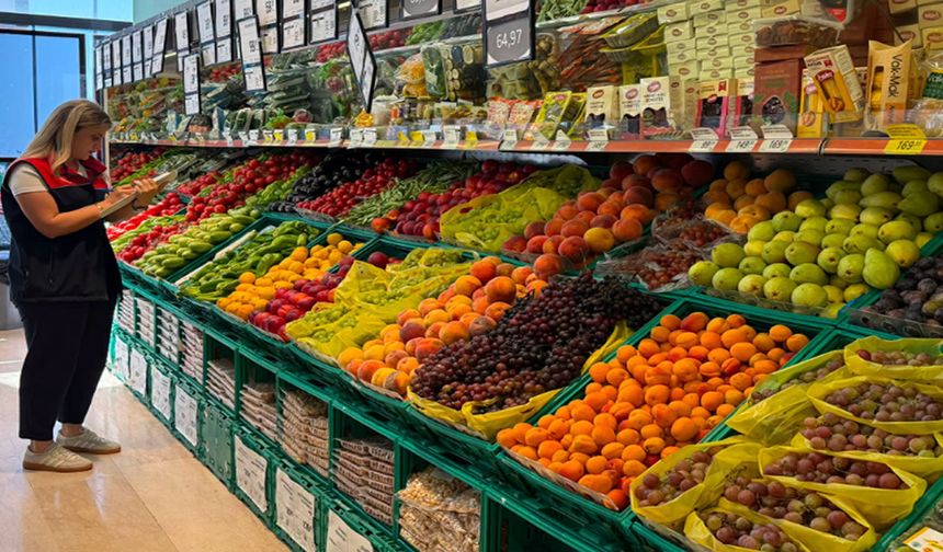 Şırnak’ta zincir marketlerde fiyat takibi sürüyor