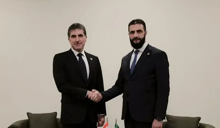 Barzani, Ahmed Şara'nın Davetiyle Şam'a Gidiyor