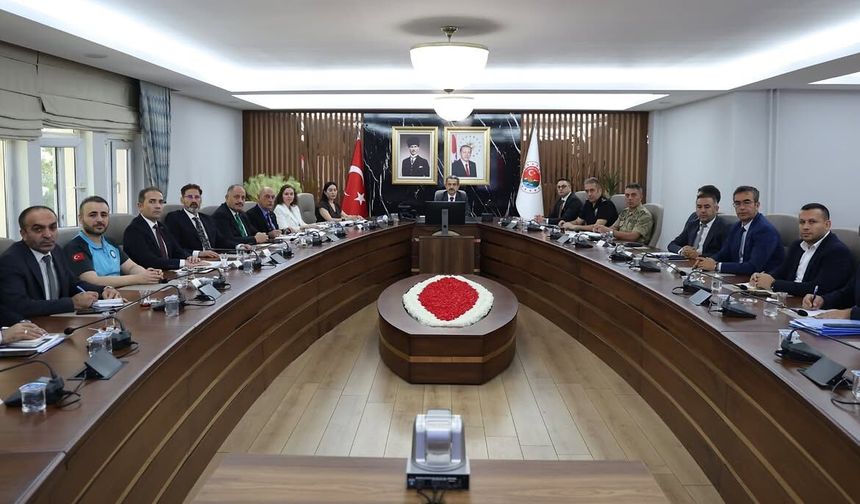 Şırnak’ta okul güvenliği toplantısı gerçekleştirildi