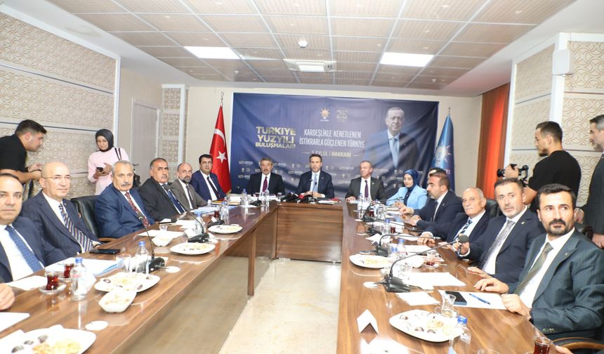 Bakan Bayraktar Şırnak’ı örnek gösterdi, Sırada Hakkari var
