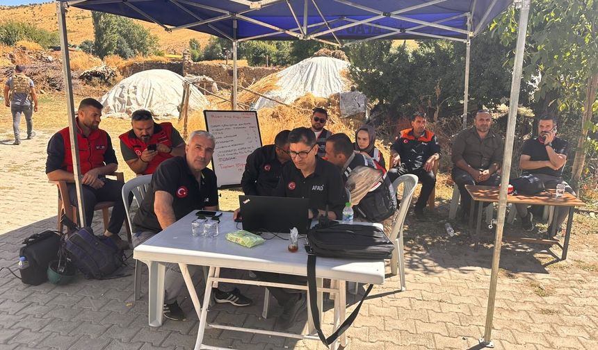 Muş'ta kayıp genç şahsı bulmak için arama çalışması başlatıldı