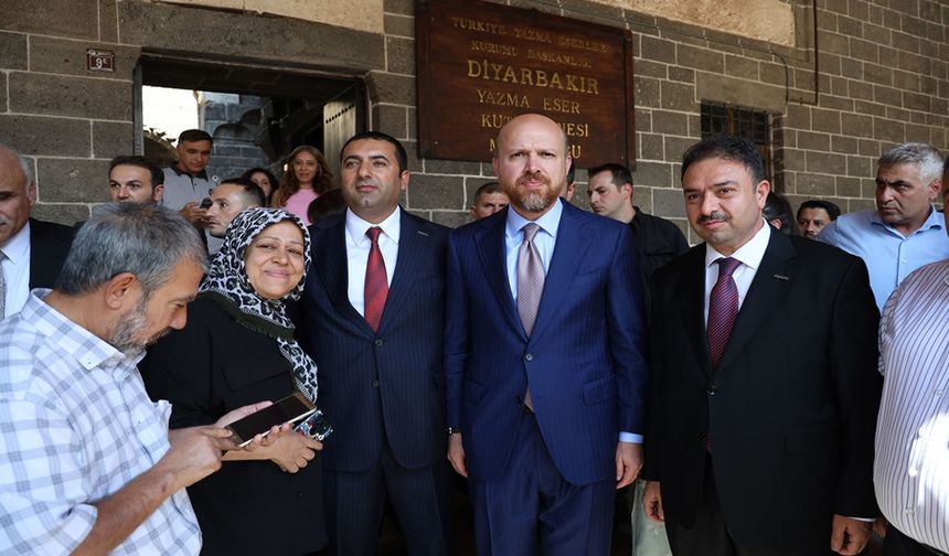 Bilal Erdoğan, ''Her kesimin sürece destek vermesi önemli’’