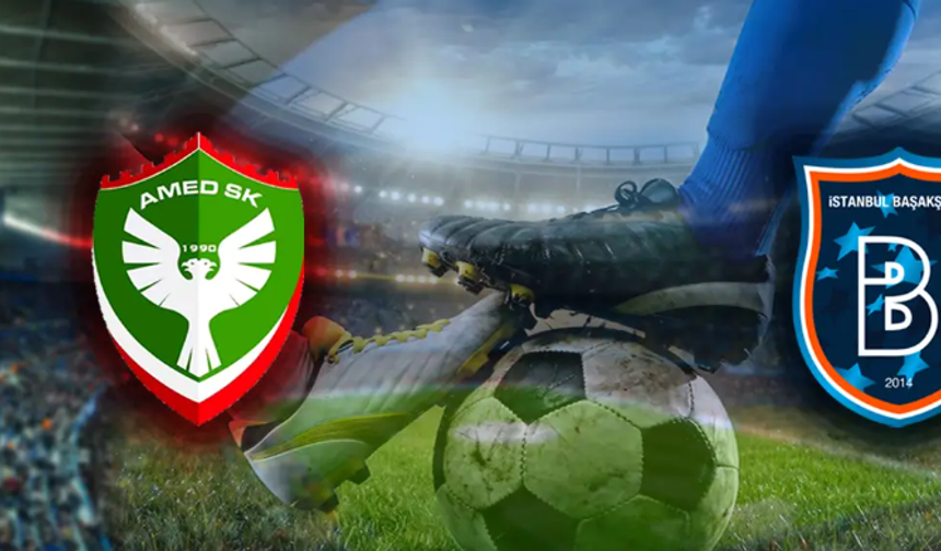 Amedspor farka koştu, Başakşehir’i gole boğdu
