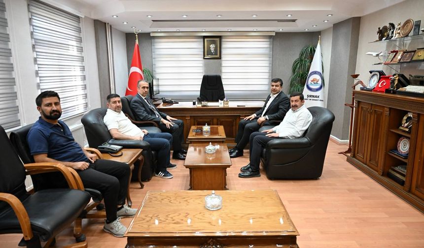 Şırnak TSO’dan Volkan Sazak’a veda