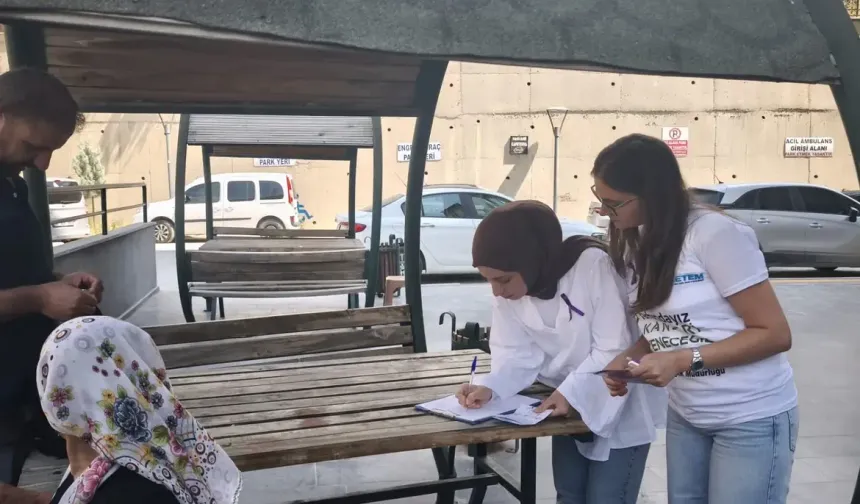 Uludere’de kanser farkındalığı çalışması