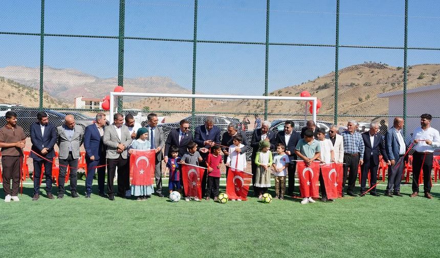 Şırnak’ta gençlere yeni spor alanı