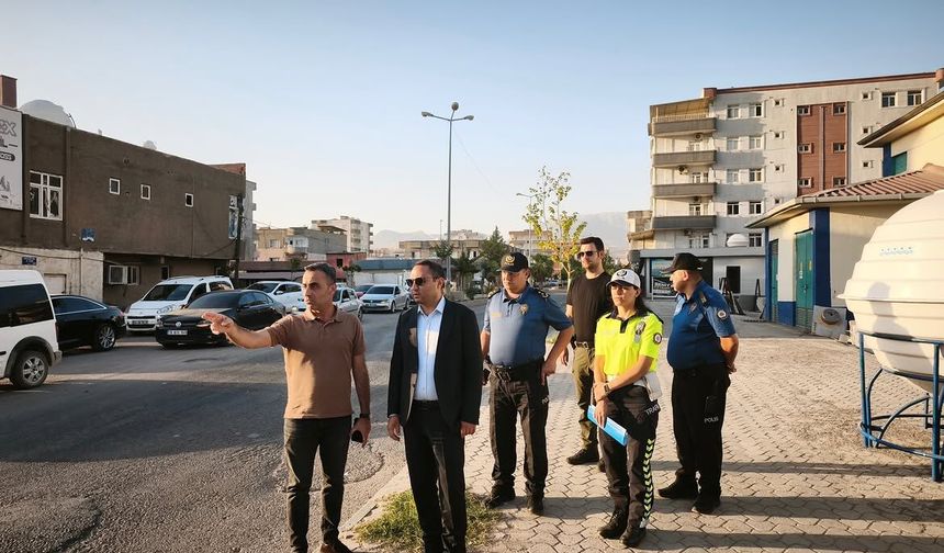 Silopi Kaymakamı Partal, İpekyolu’ndaki Çalışmaları Yerinde İnceledi