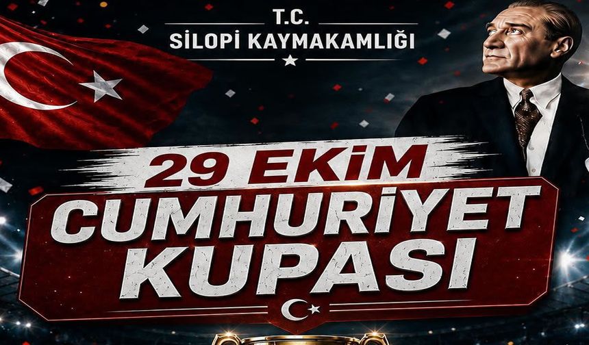 Silopi’de Cumhuriyet Kupası için geri sayım başladı