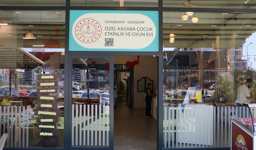 MEB onaylı ilk çocuk oyun alanı açıldı