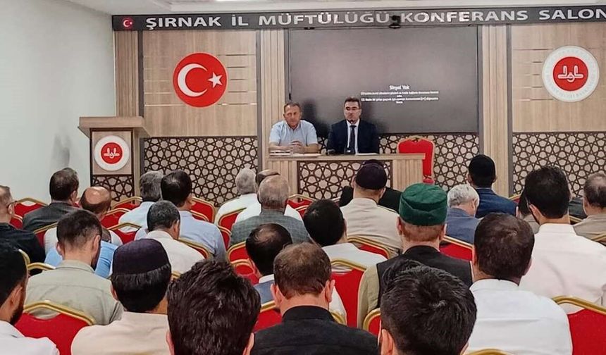 Şırnak’ta Din Hizmetleri İçin Değerlendirme Toplantısı