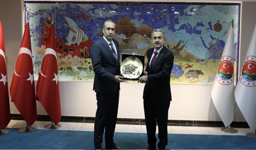 Şırnak Emniyet Müdürü Sazak, Vali Ekici’ye veda etti