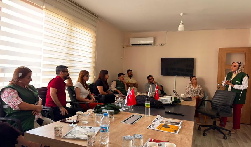 Yeşilay Şırnak’ta bağımlılıkla mücadele çalışmalarını sürdürüyor