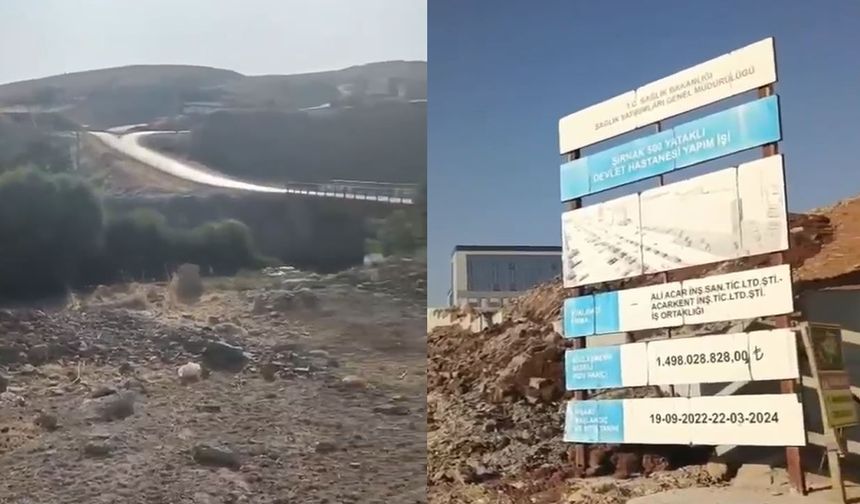 Şırnak Bölge Hastanesindeki vahim iddiaya Cevap Gecikmedi